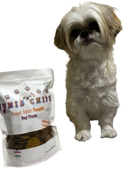 Peanut Butter Pumpkin Dog Chips 12oz